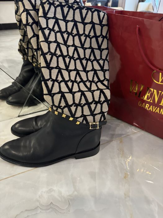 Valentino rock studed дамски ботуши 39