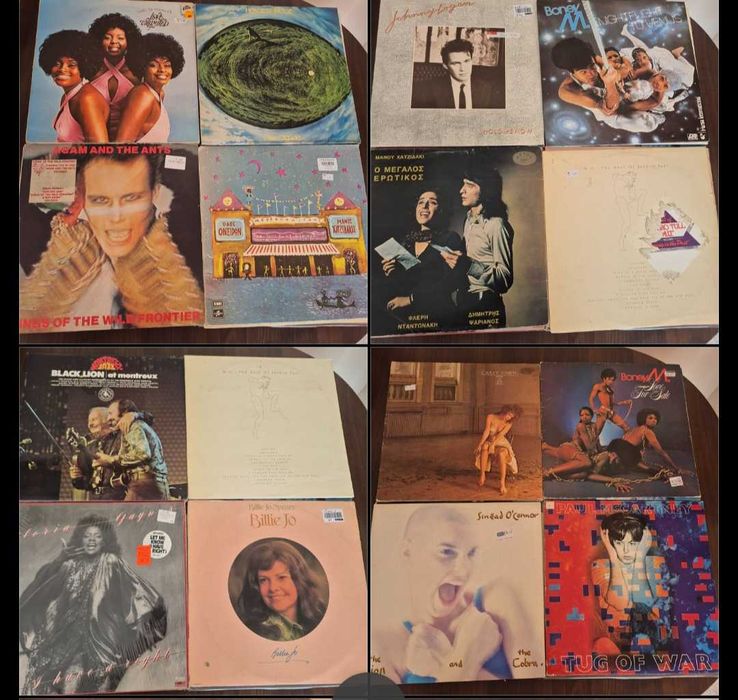 170 грамофонни плочи фънк, соул, рок, джаз