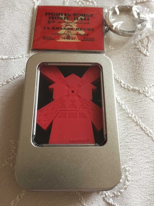 Колекционерски ключодържател и флаш памет 4GB Moulin Rouge / Мулен Руж