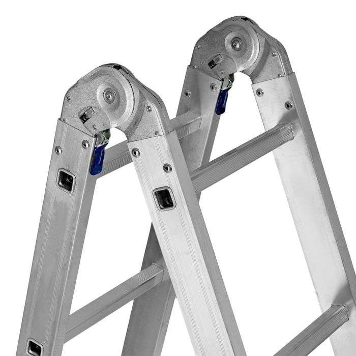 Лестницы шарнирные алюминиевые Сибртех ( 4×2, 4×3, 4×4, 4×5, 2×4+2×5 )