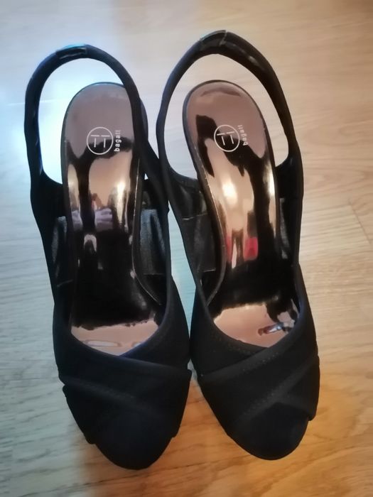 Sandale negre, mărime 38