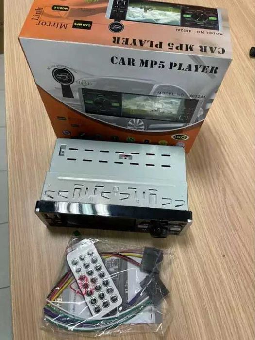 Автомобилен мултимедиен MP5 плейър Главно устройство 1 din 4.1 инча, Мултимедия за кола