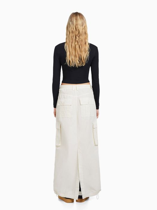 Юбка карго Bershka