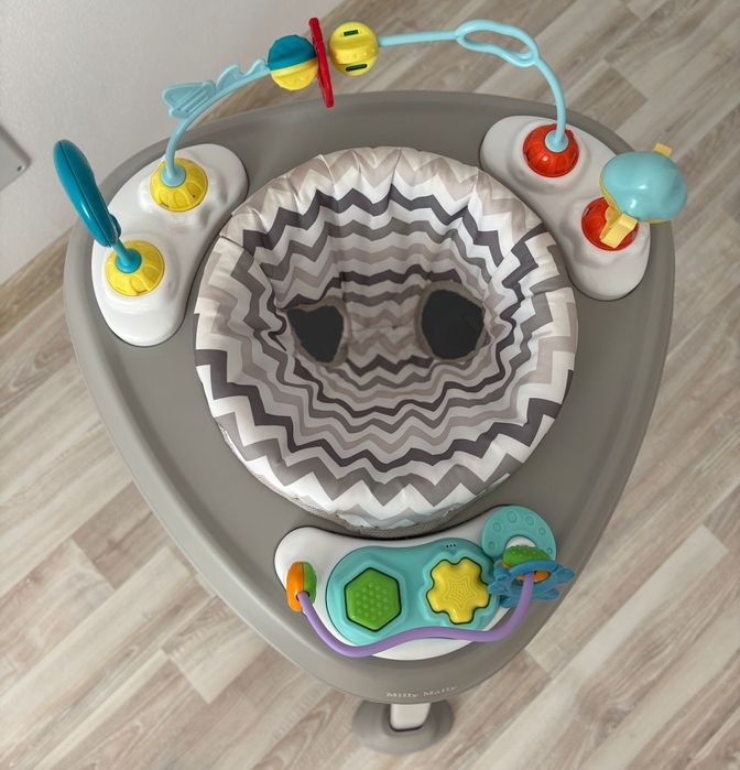 Jumper și centru de activități 360 de grade, Milly Mally, 6 luni +