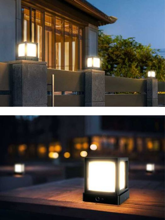 Қуёш панелли стол чироғи, Прожектор лампа чирок 1000 лм, 4000K