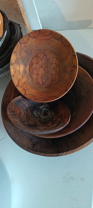 Деревянная посуда давних времён.