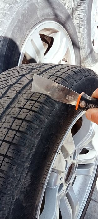 Jante aliaj  bmw x 3cu cauciucuri michelin 235/ 55 /17