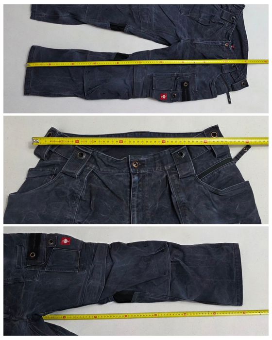 Pantaloni Engelbert Strauss R&T Cargo Pants Denim Workwear marimea 52 EU sau Nr. 26 ptr barbați