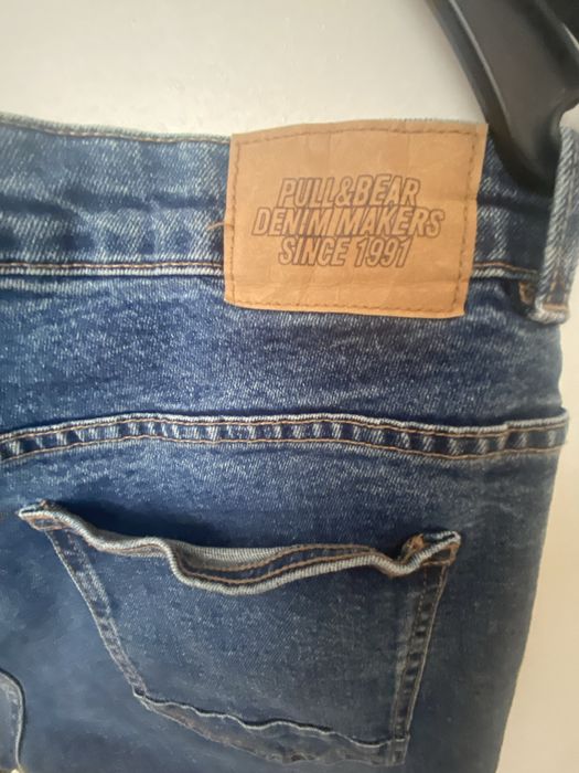 Дънкови панталонки Pull&bear