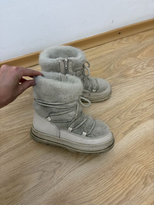 Зимние ботинки доч девочек Zara