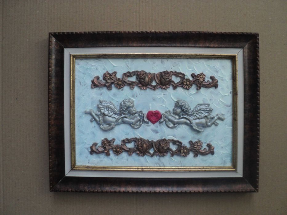 Сувенири от алабастър в рамка