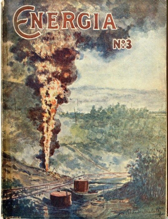 Revista ENERGIA Ing Dimitrie Leonida Numerele 1-10 1920 - Dedicatie DR. GHEORGHE FACAOARU (Sociolog/Gusti)