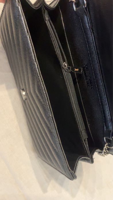 Saint Lauren ysl leather wallet