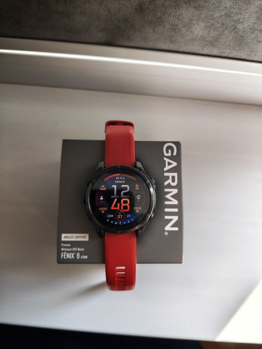 Garmin Fenix 8, 47 mm, Titanium, Sapphire