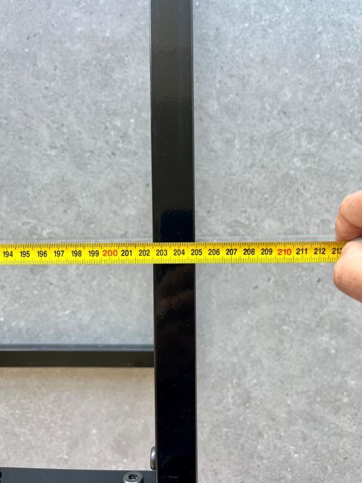 Метално легло за матрак с размери 160/200