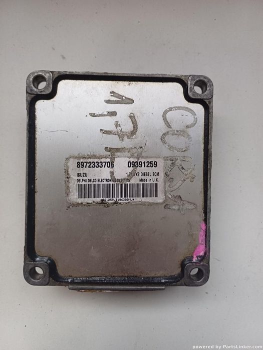 Calculator Ecu Opel Corsa C (F08, F68, X01) [ 2000 - 2009 ] Dti (Y 17 Dt) 55Kw|75Hp Oem 09391259