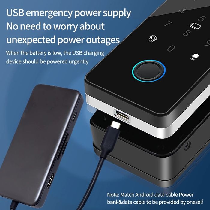 Умный замок для стеклянных дверей Tuya Smart, Glass doors lock Tuya