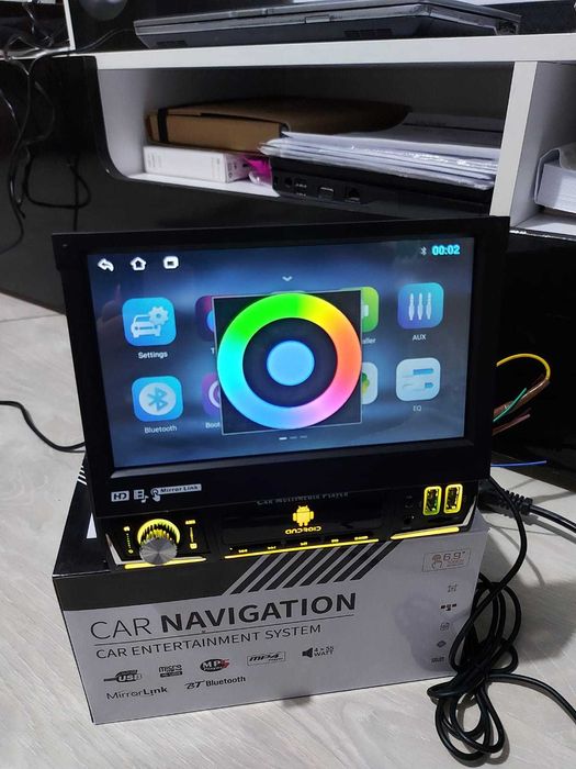 Navigatie Casetofon retractabila Golf Dacia Logan