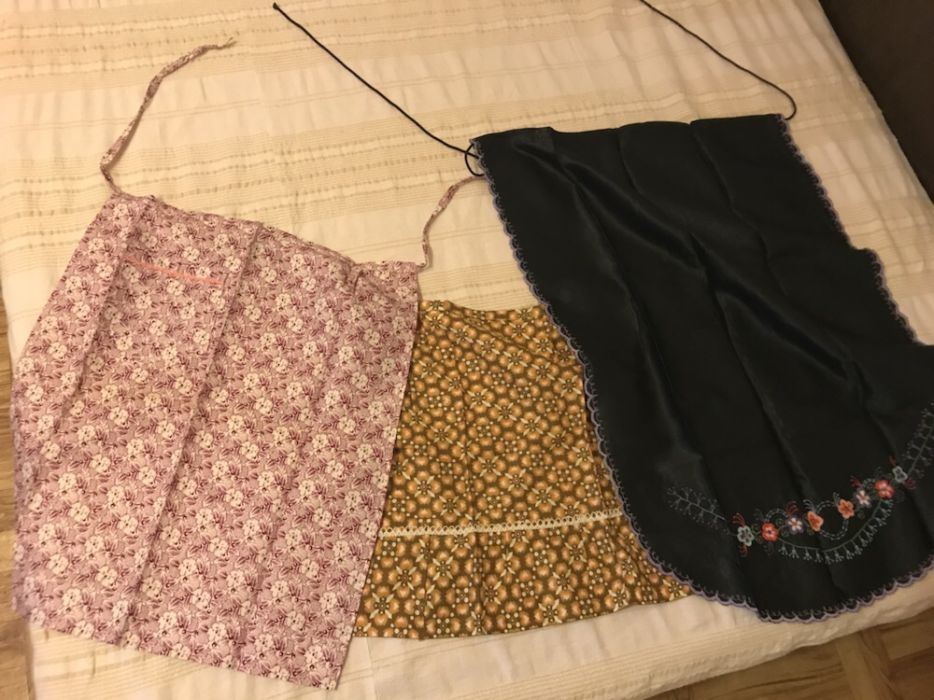 Български традиционни престилки- нови месал и плат