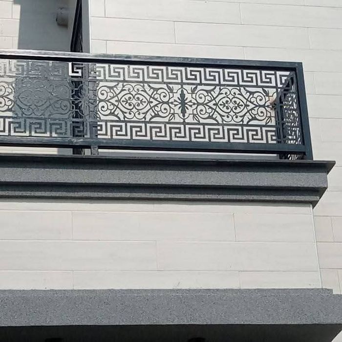 Balustrada din fier forjat.