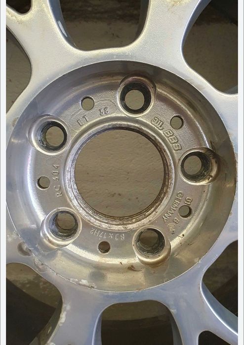 7.4 кг BBS RC304 най-леките джанти за BMW 17" 5x120 8J17 с гума спорт