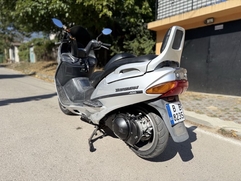 Suzuki Burgman 400 Всичко платено Задължително прехвърляне