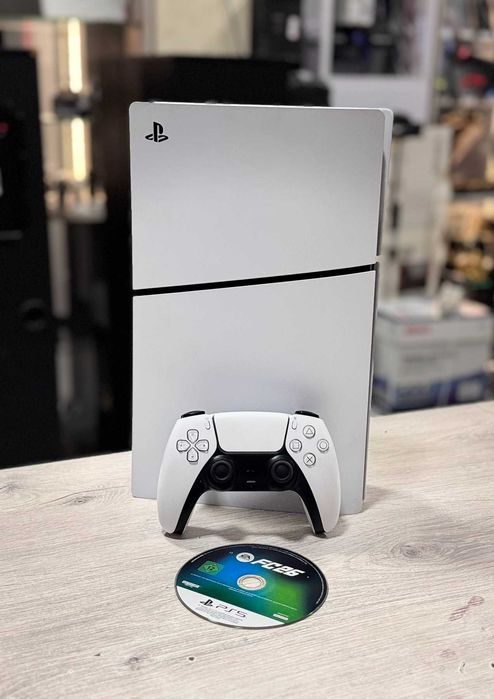 Sony Playstation 5 Slim 1TB Disc Edition + 1 Джойстик и FC26