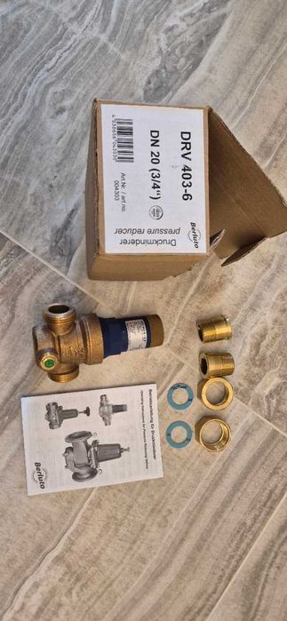 Регулатор на налягане (редуцир вентил) за питейна вода Berluto DRV403-6 3/4" PN16/1.5-6bar
