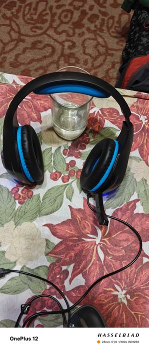 Слушалки Gaming Tracer BATTLE HEROES Gunman, Сини