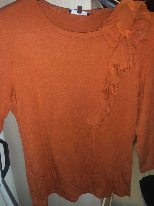 Bluza bumbac Adrienne Vittadini, stare excelenta, mar. L