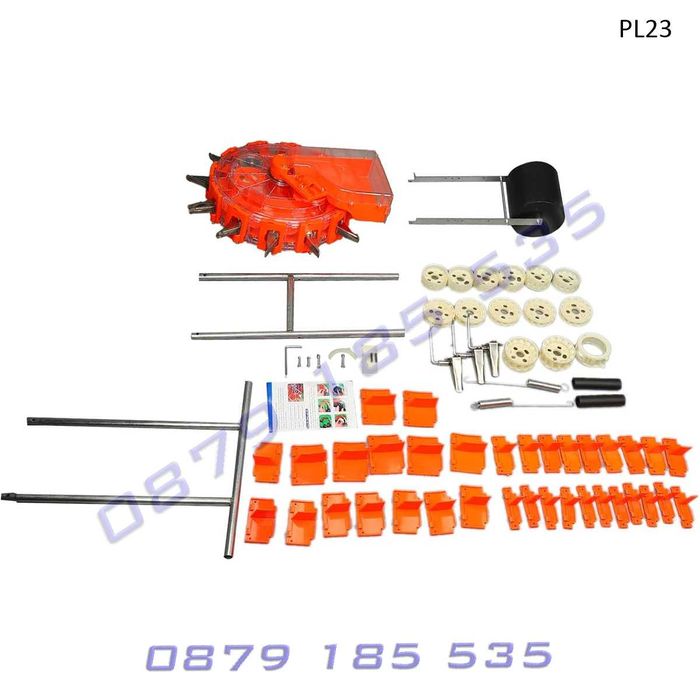 Ръчна градинска сеялка валяк сеене семена зърнени култури земеделска