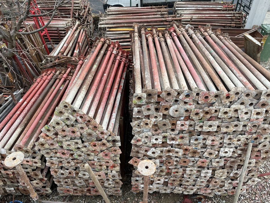 Popici metalici, panou cofraj doka, schela