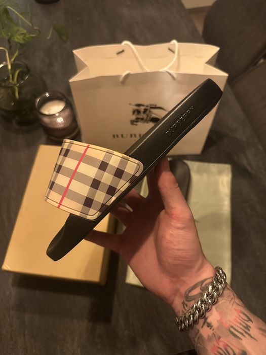 Papuci Burberry Furley 44