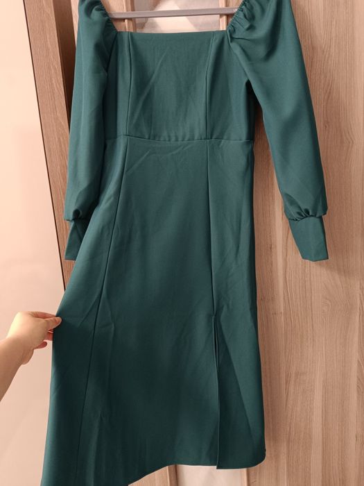 Rochie verde smarald L