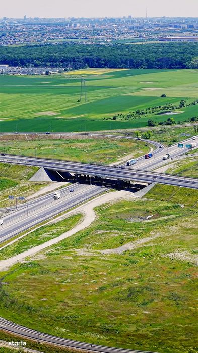Teren 30 Hectare la Autostrada A1 București–Pitești | Km 34 |