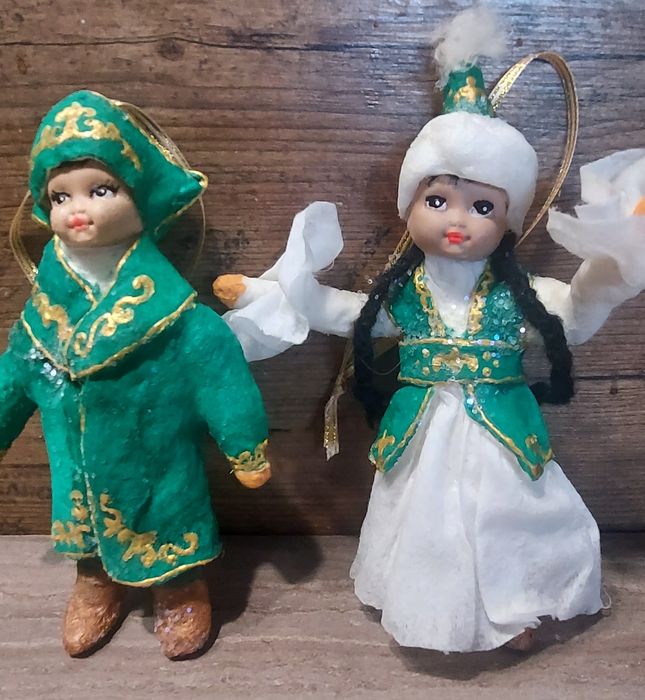 Ватные игрушки на елку,от 5000