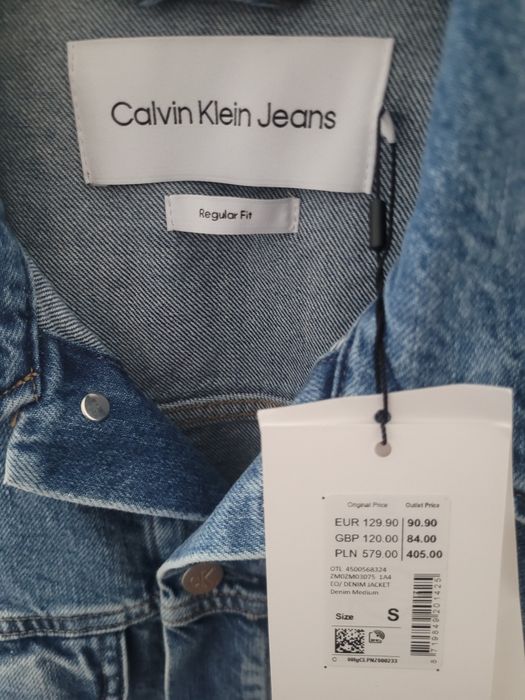 Geaca blugi calvin klein noua