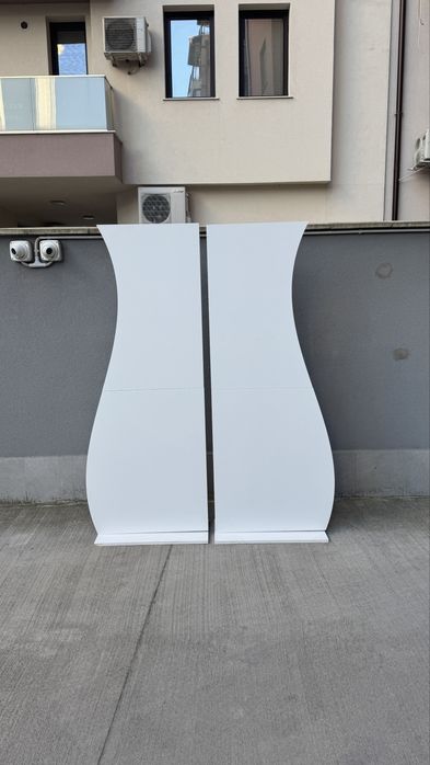 Вълнообразни пана за украса - под наем