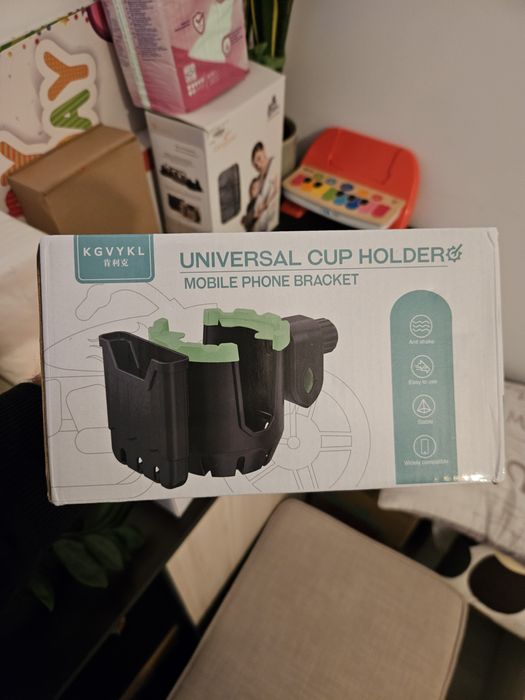 Поставка за чаша, за телефон, бебешка бутилка за бебешка количка