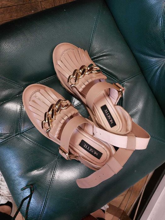 Pantofi Musette piele naturală