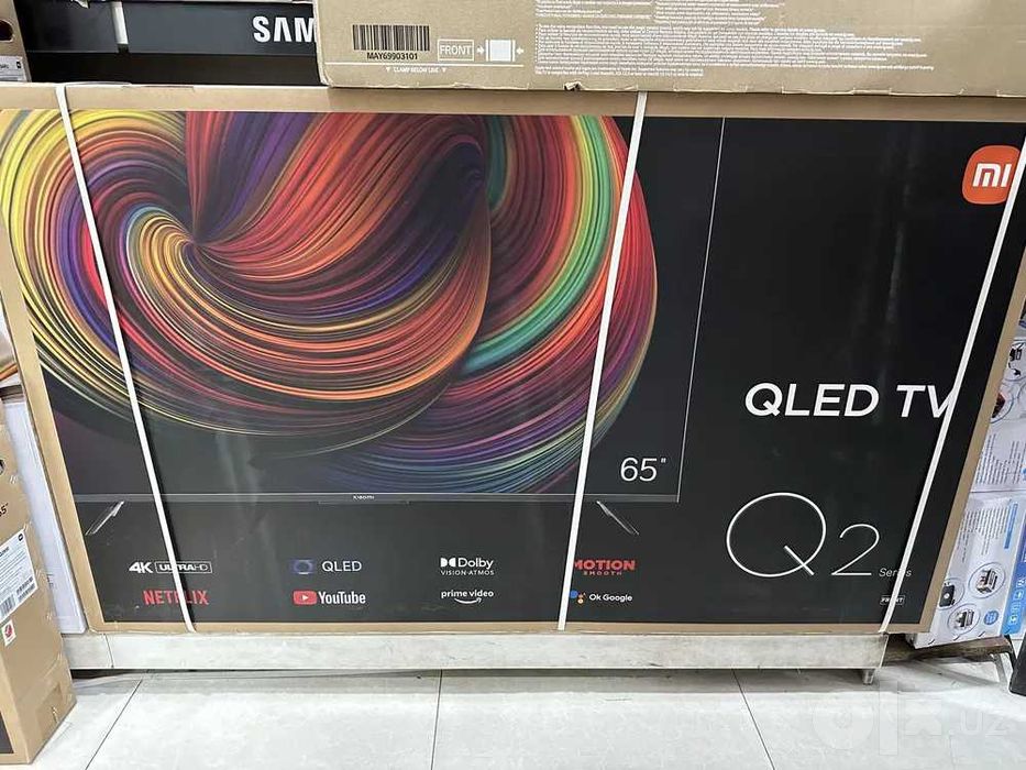 Телевизор XIAOMI 65" Q2 QLED 4K Ultra HD HDR10 Более детально ниже