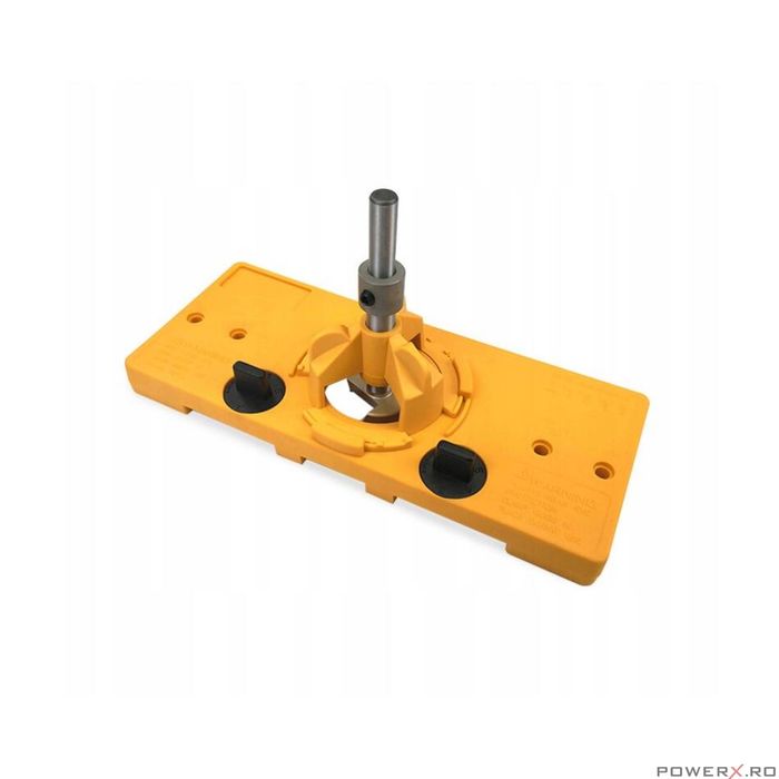 Set freze si ghidaj de gaurire pentru balamale, 12 elemente, Kraft