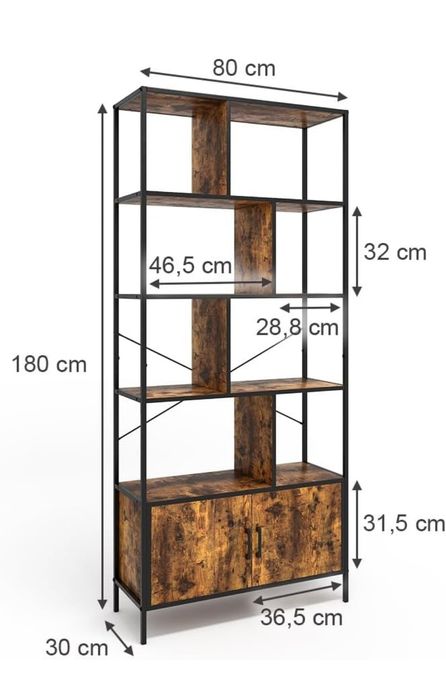 Шкаф за всекидневна/секция винтидж Vicco 7195