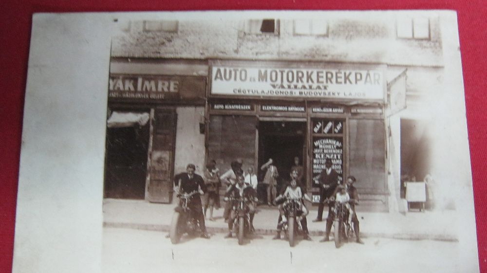 2 Ilustrate,tip foto,motociclete,Szeged,Ungaria,1929.