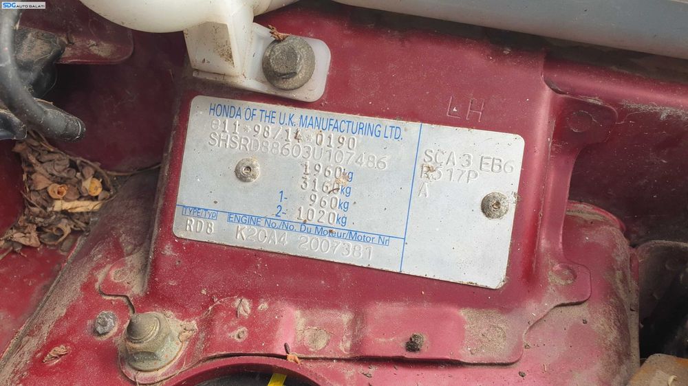 Unitate Modul Pompa ABS Honda CR-V 2.0 B K20A4 2002 - 2006 Cod 57110-S9A-E010-M1 [K7020]