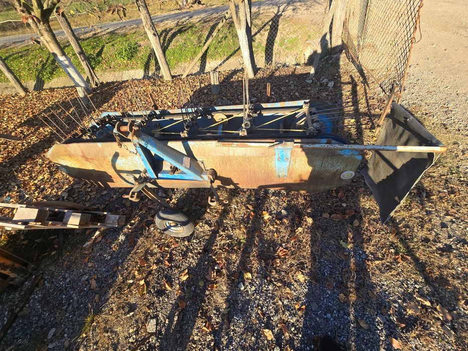 Grebla in tiranti la tractor modelul pe curele roti bune curele bune