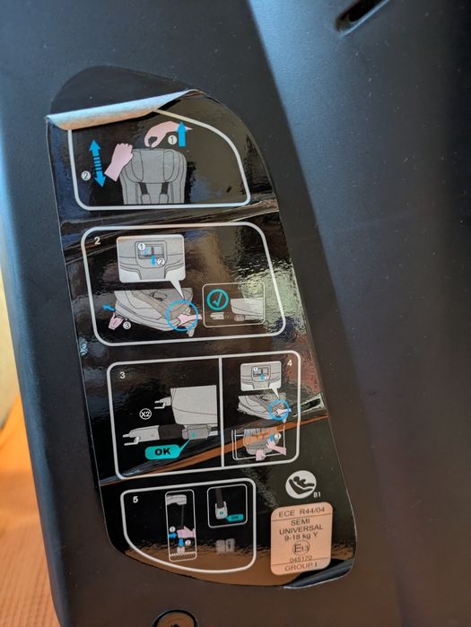 Scaun auto Maxi Cosi 9-18 kg isofix