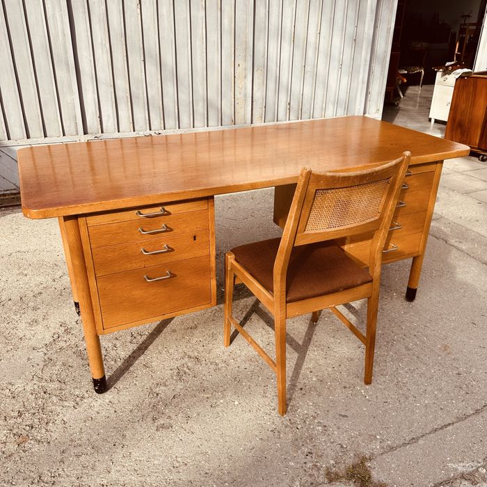 Шведско дизайнерско бюро + стол | Swedish Modern | 60-те години