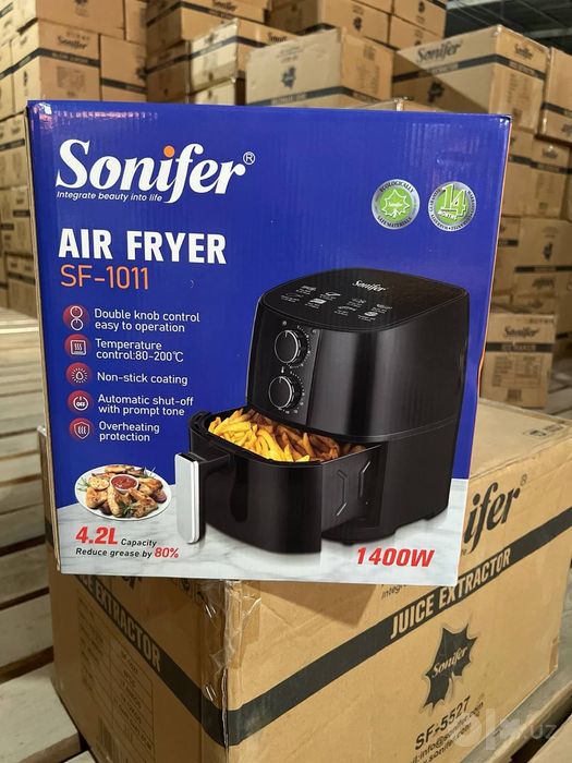 Аэрогриль SONIFER SF-1011 — Современный дизайн и компактность