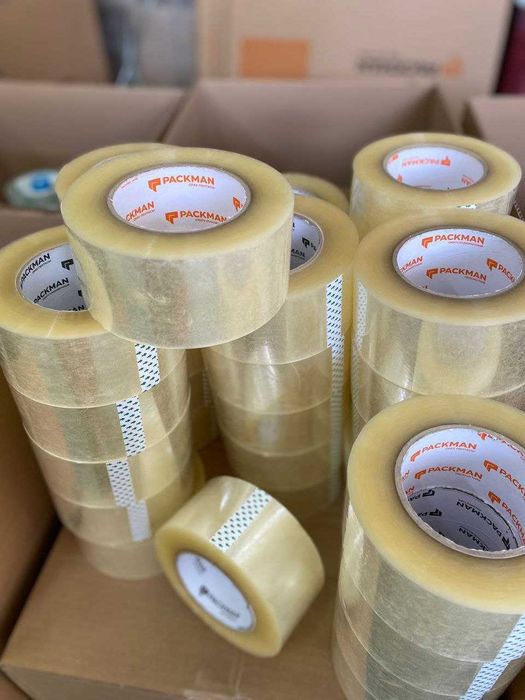 Скотч желтый Packman 80/150